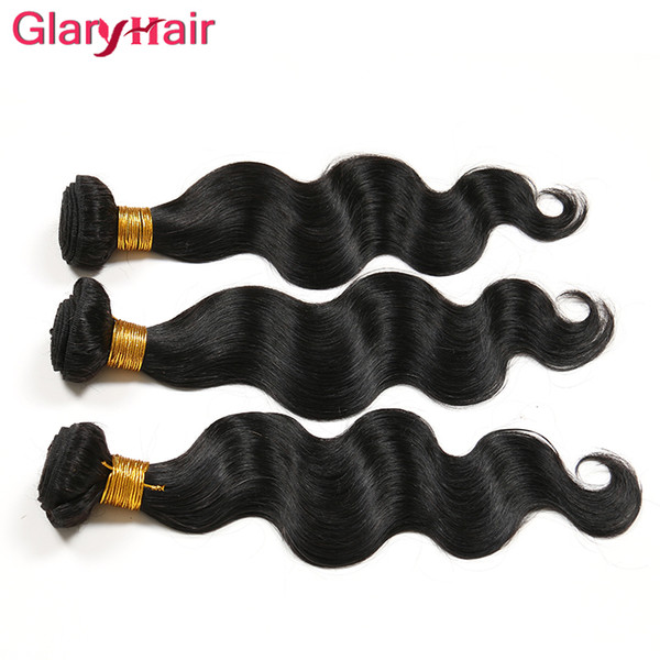 2017 New Fashion Brazilian Body Wave Weft Virgin Human Hair Weave 3 Bundles Peruvian Malaysian Indian Unprocessed Hair Bundles Made In China