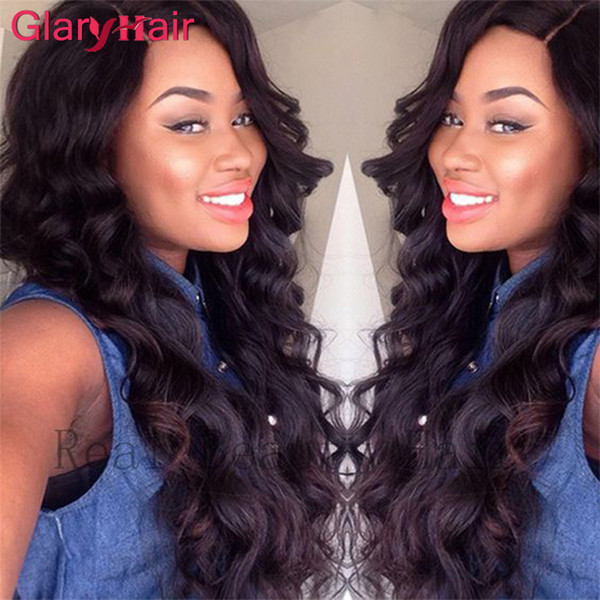 Glary Brazilian Straight Virgin Hair Weaves 4Bundles Brazilian Hair Bundles Unprocessed Brazilian Straight Human Hair Weaves