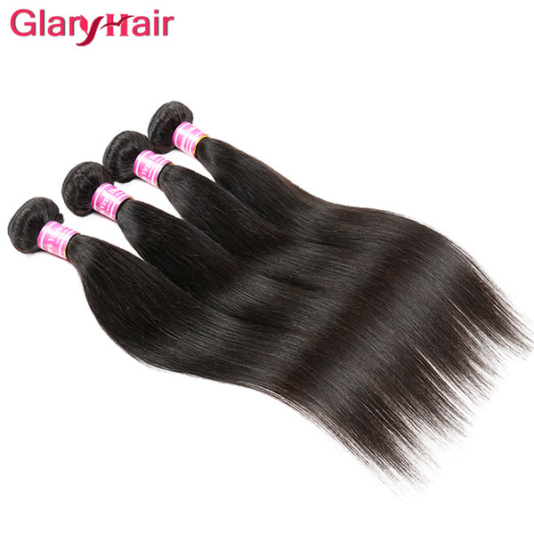 Best Sale Wholesale Cheap Brazilian Hair Bundles Silky Straight Weave Peruvian Remy Cheap Straight Human Hair Bundles 4 Pcs 