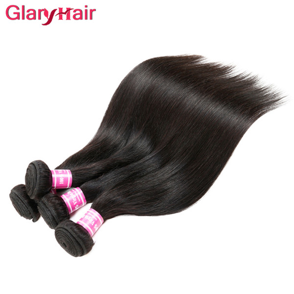 Silky Mink Brazilian Hair Remy Human Hair Weaves Unprocessed Peruvian Malaysian Indian Cambodian Straight Hair Extensions Best Selling Items