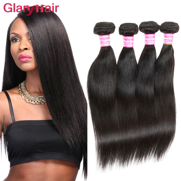 Top Quality Glary Raw Mink Brazilian Malaysian Peruvian Virgin Hair Bundle Deals Cheap Human Hair Extensions Wholesale Braiding Hair Wefts