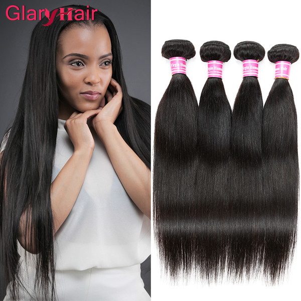 Mink Straight Brazilian Virgin Human Hair Vendors Malaysian Indian Peruvian Straight Ladies Long Hair Styles Most Popular Hair Extensions