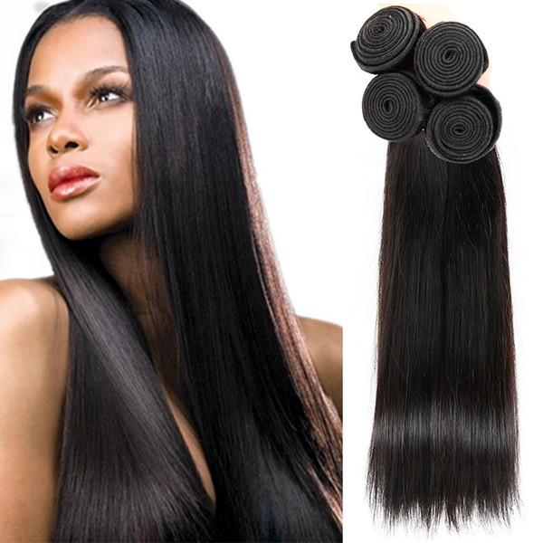 Unprocessed Brazilian Indian Peruvian Malaysian Cambodian Mongolian Natural Black Human Hair Weaves Top Selling Items Fashion And Beauty