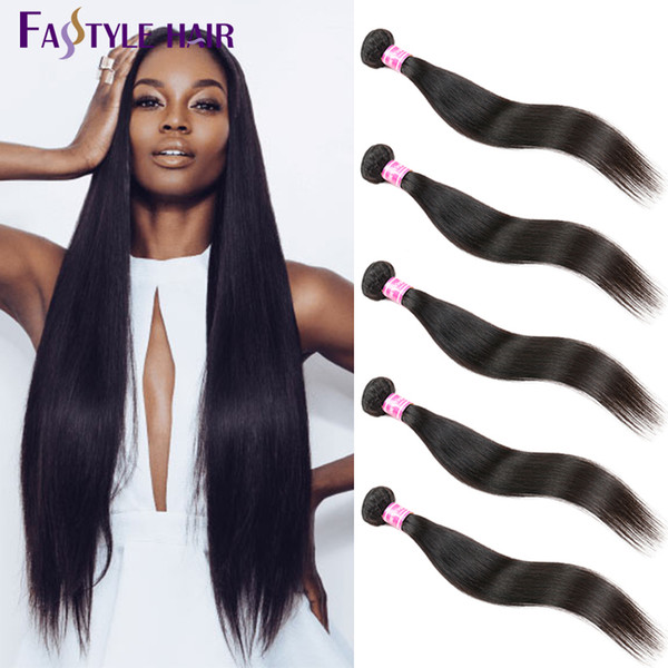 Hot Selling!Indian Straight Weave 5pc/lot Top Quality Brazilian Peruvian Malaysian Unprocessed Virgin Hair Bundles Dyeable