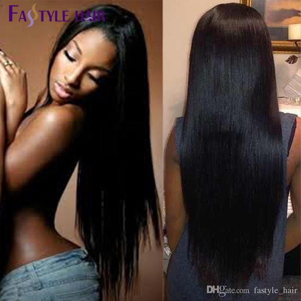 Fastyle Brazilian Straight Hair Extensions Brazilian Peruvian Malaysian Indian Unprocessed Virgin Hair Bundles Reliable Quality Low Price