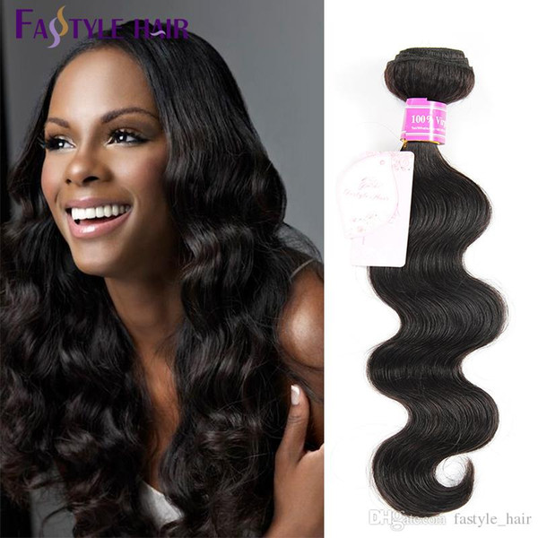 !Wholesale Fastyle Malaysian Body Wave Unprocessed TOP Quality Brazilian Peruvian Indian Human Hair Extensions Bundles Cheap