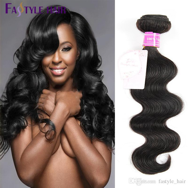 Hot Cake!Wholesale Fastyle Malaysian Body Wave Unprocessed TOP Quality Brazilian Peruvian Indian Human Hair Extensions Bundles 4ps/lot