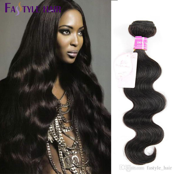 Fastyle Wholesale Indian Body Wave Natural Black Brazilian Peruvian Malaysian Mink Virgin Human Hair Bundles Super Quality Reasonable Price