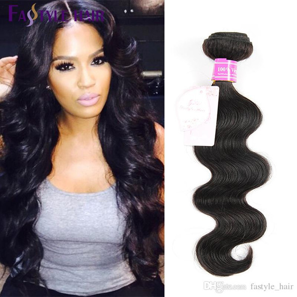 CHEAP!!Fastyle Wholesale Indian Body Wave 4pc/lot Brazilian Peruvian Malaysian Mink Virgin Human Hair Bundles High Quality Reasonable Price