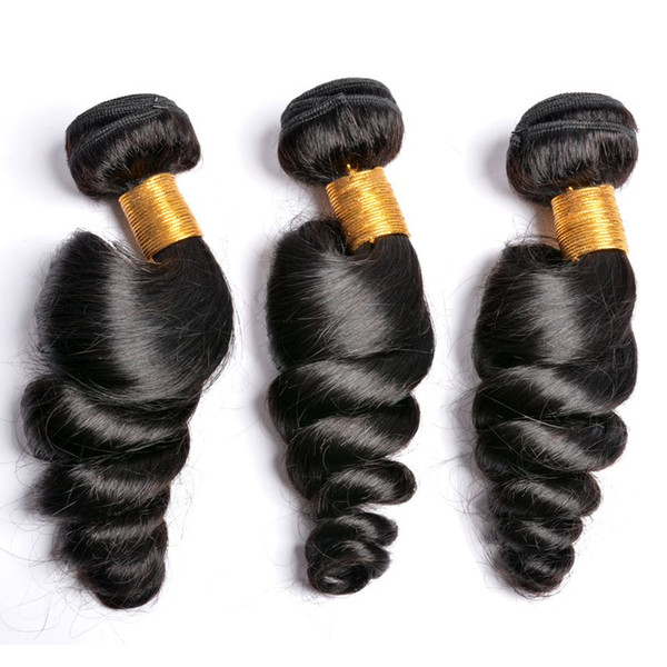 8A DropBrazilian Peruvian Mongolian Virgin Hair Bundles Wefts Mink Yaki Straight Wave Human Hair Weaves 3 Pieces Loose Hair