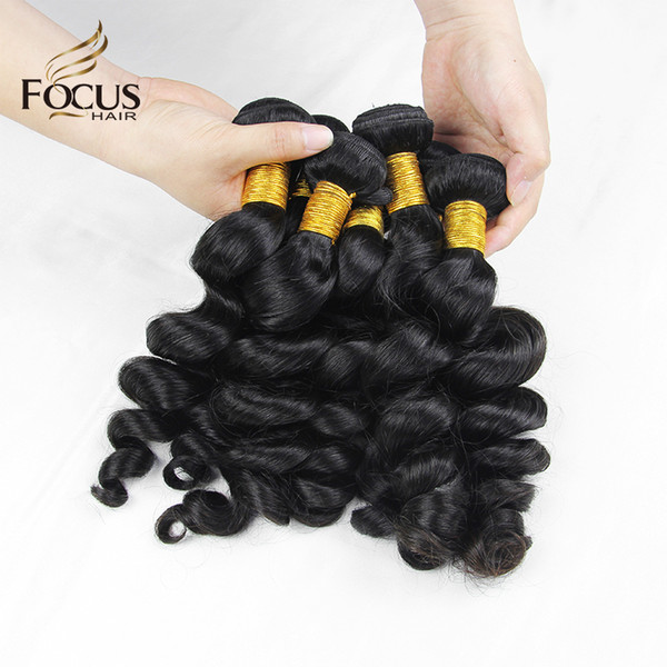 Lady Focus Unprocessed 8A Brazilian Virgin Hair Loose Wave Human Hair Extension 3Pcs Lot Cheap Wholesale Virgin Peruvian Hair Weave