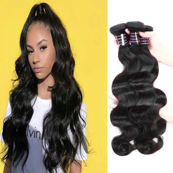 8-28inch Yaki Straight Human Hair Bundles 3/4/5pcs Peruvian Human Hair Extensions Body Wave Loose Deep Wave Virgin Hair Weave Bundles