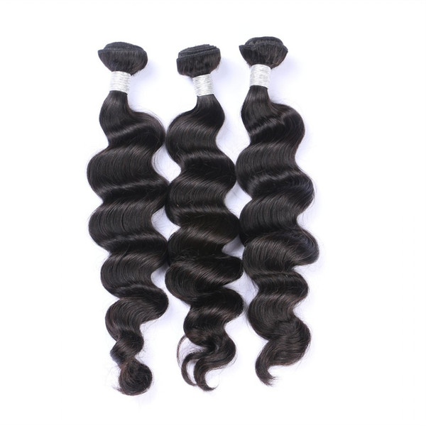 Loose Wave Brazilian Virgin Hair Extensions Wholesale 9A Brazilian Virgin Hair Unprocessed Human Hair Weave Bundles