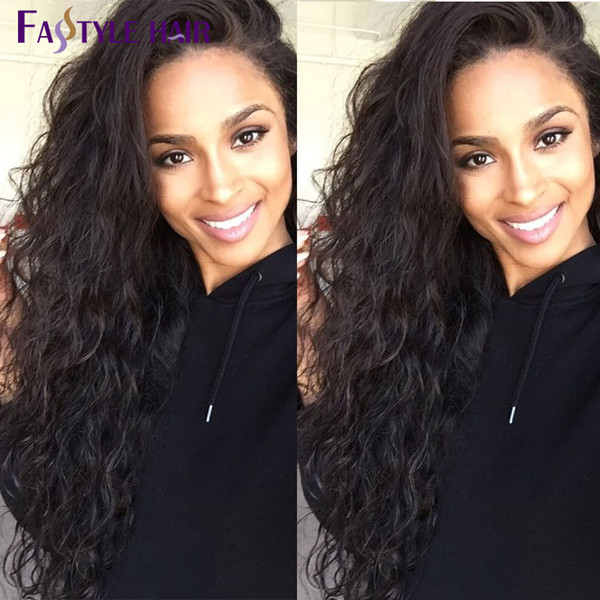 Wholesale Fastyle Brazilian Natural Wave Hair Extensions 5pc/lot UNPROCESSED Peruvian Malaysian Indian Virgin Human Hair Bundles Dyeable