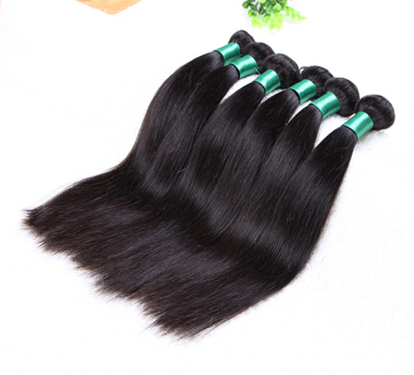 Unprocessed Silky Straight Wave Virgin Brazilian Hair Weave, Raw Human Hair Bundles with natural Color,50g/bundle &8 bundle one Lot