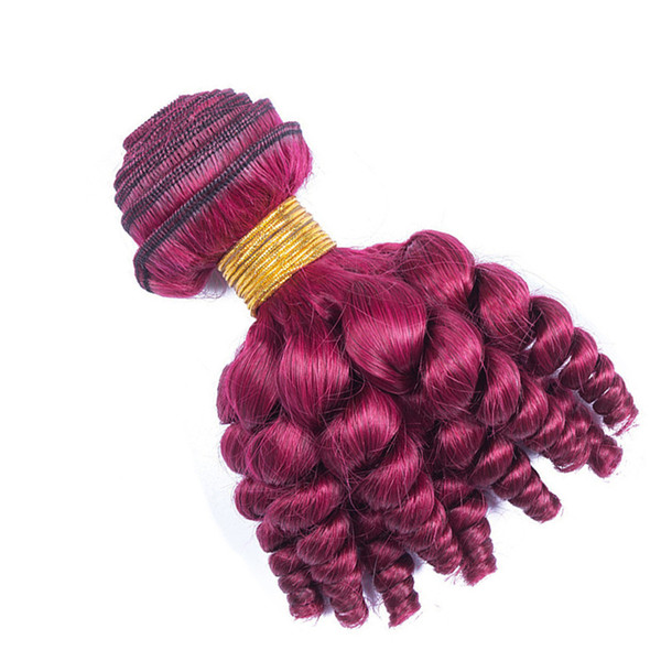 ELIBESS HAIR -Red Color Loose Wave 100g/pcs 3 Bundles /lot Human Hair Weaving DHL Fast 