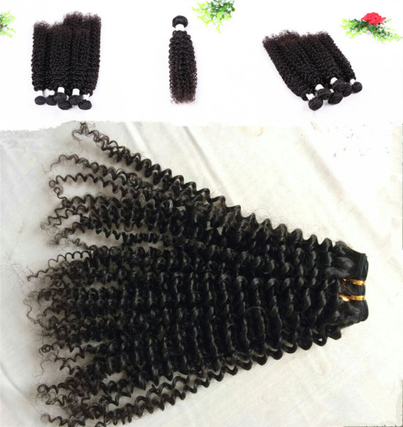 Virgin Brazilian Hair Malaysian Peruvian Mongolian Cambodian Indian Unprocessed Jerry Curly Hair 3 Bundles Lot Best Selling, Free DHL