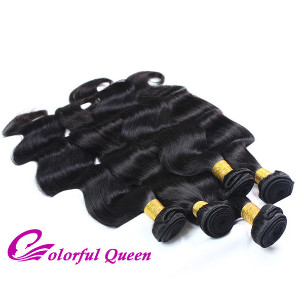 Mink Peruvian Virgin Hair 4 Bundles Deals Body Wave Wavy Puruvian Hair Bundles Bodywave Good Soft Human Hair Weave Extension 8-30 Inches