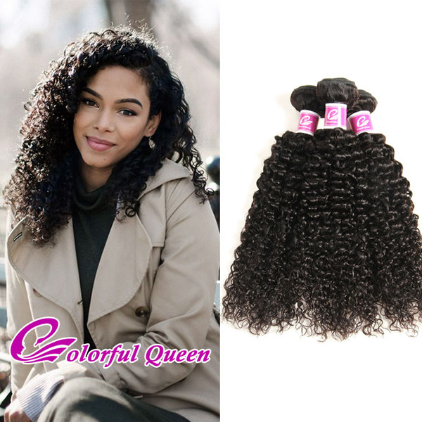 Indian Afro Kinky Curly Hair Extensions Bundles 4Pcs 400g Brazilian Peruvian Malaysian Cambodian Cheap Virgin Human Kinky Curly Hair Weaves