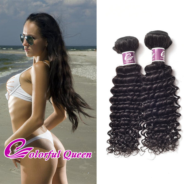 Brazilian Virgin Hair Extensions 3 or 4 pcs 100% Unprocessed Human Hair Weaves Brazilian Hair Bundles Straight Body Wave Loose Deep Curly