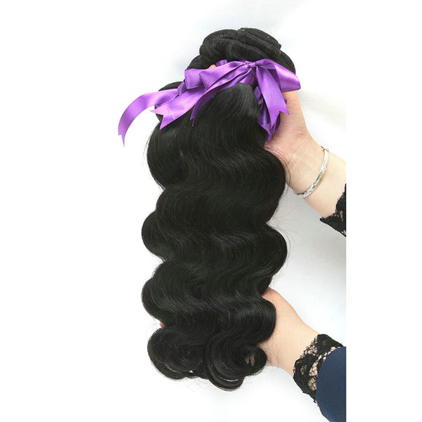 Top Quality Body Wave 3 Bundles Brazilian Hair Extensions Body Wave 300g No Tangle 8A Brazilian Virgin Human Hair Weft Dyable Full Head