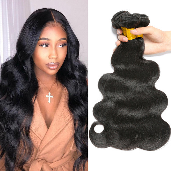 Hot Sale Yavida Peruvian Body Wave Human Hair Extensions Natural Color Double Weft Unprocessed Peruvian Hair Body Wave Bundles 300g Dyable