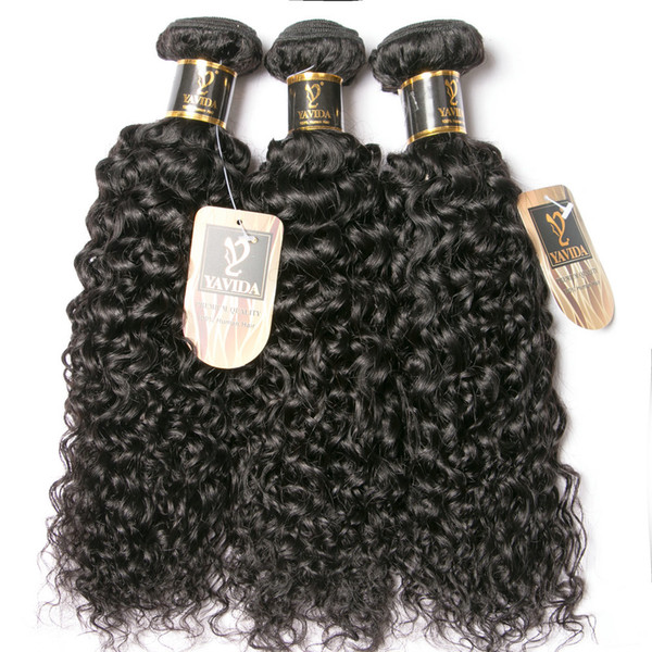 Mixed Length Brazilian Kinky Curly Hair 3 Bundles Full Head 8A Virgin Brazilian Curly Human Hair Weave Extensions No Tangle Total 300g