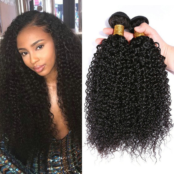 Yavida Brazilian Kinky Curly Hair Unprocessed Human Hair Weave 3 Bundles 300g Wholesale Virgin Brazilian Curly Hair Extensions Black Women