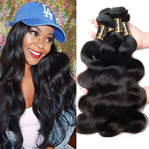 Yavida 8A Brazilian Body Wave Bundles 300g Unprocessed Human Hair Body Wave Extensions Brazilian Hair 3 Bundles Can be Dyed