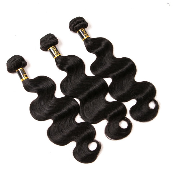 Yavida Brazilian Body Wave 3 Bundles Unprocessed Human Hair Body Wave Extensions Full Head 8A Cheap Brazilian Hair Weave Can be Dyed