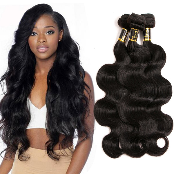 Yavida 8A Human Hair Extensions Body Wave 300g Brazilian Body Wave Hair Bundles 8-26 Inch Top Quality 100% Brazilian Human Hair Weft on Sale