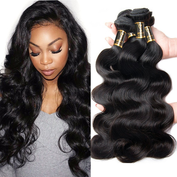 Yavida Brazilian Body Wave Bundles Unprocessed Brazilian Human Hair Body Wave Extensions 8A Grade Brazilian Virgin Hair Weave