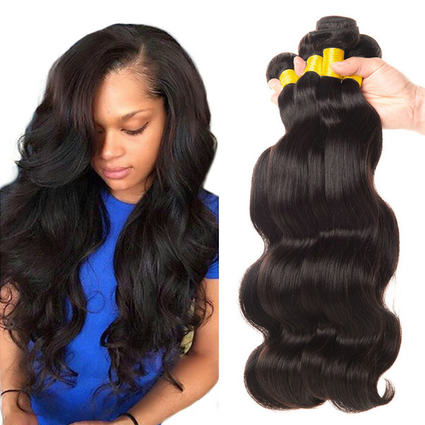 Peruvian Body Wave Human Hair Bundle Deals Cheap Virgin Human Hair Extension Dyable Peruvian Virgin Remy Hair Body Wave 300g No Tangle