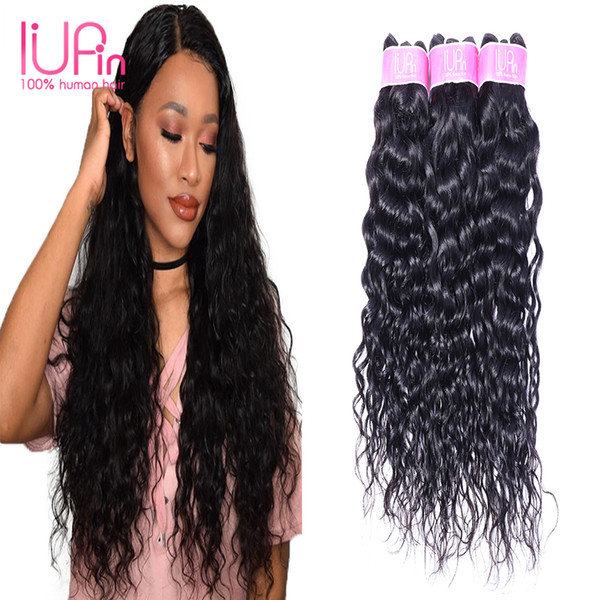 7A Brazilian Watre Wave Hair Bundles Unprocessed IUPin Hair Products Wet and Wavy Virgin Human Hair Bundles on Sale