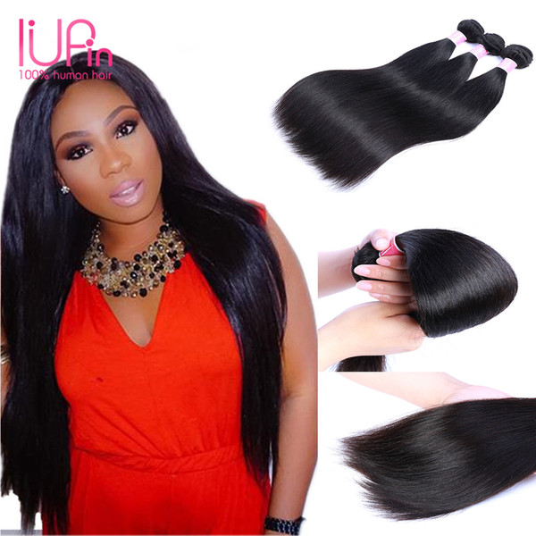 IUPin Supply Cheap Mink Brazilian Human Hair Unprocessed Brazilian Straight Virgin Human Hair weave Bundles 100% Virgin Straight Hair