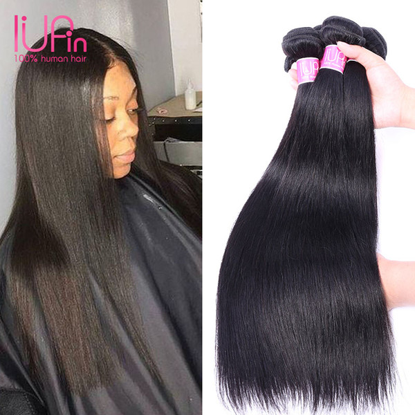 8''-28'' Cheap Wholesale Peruvian Straight Hair 3 Bundles Deals IUPin Virgin Hair Bundles Straight Malaysian Brazilian Hair Products