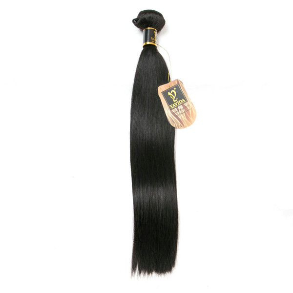 Good Quality Silky and Soft Straight Human Hair Bundles Natural Color 8A Malaysian Virgin Hair Straight Weave 100G