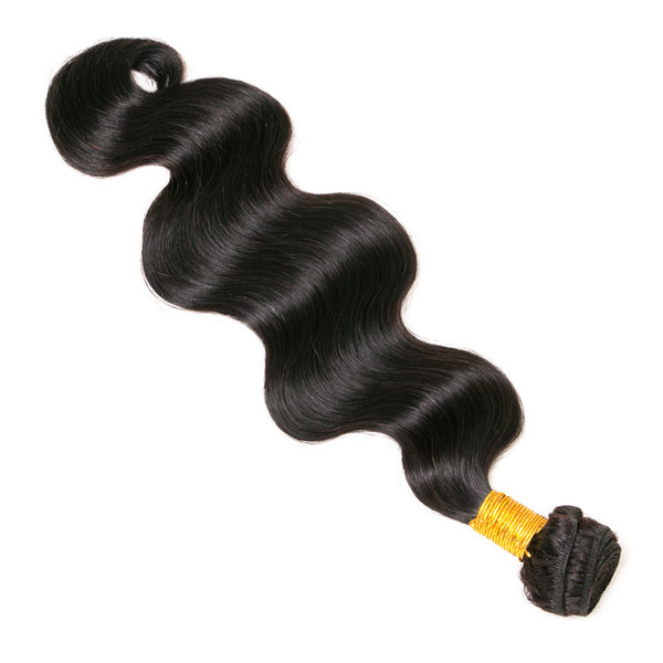 Body Wave Human Hair bundles 100% virgin human hair weave extension indian hair for Black woman