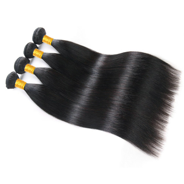 Musi Hair High Quality Peruvian Straight Hair bundles 100% Unprocessed Human Hair Weave Extension 3 Bundles Weave Weft