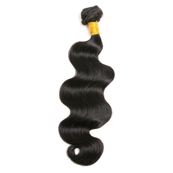 Fulgent Sun High Quality Body Wave Human Hair bundles 100% virgin human hair weave extension indian hair for Black woman