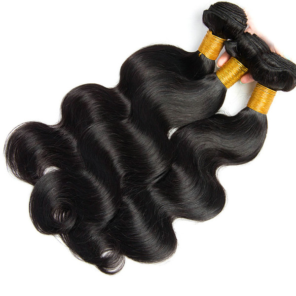 Brazilian virgin Hair body wave 3 Bundles/lot 10