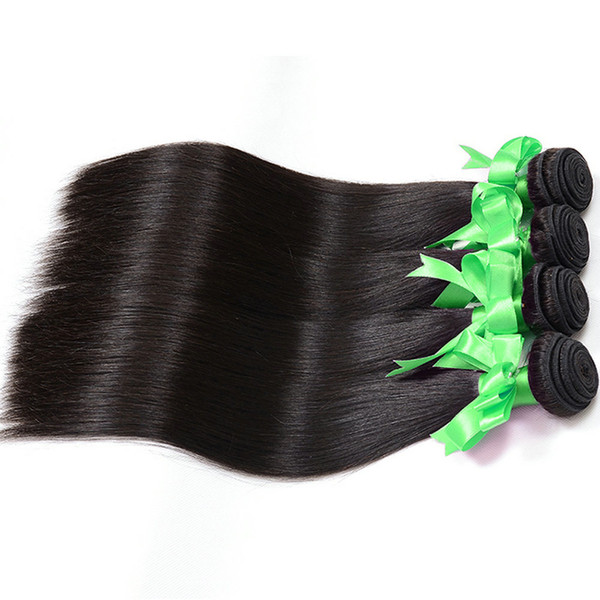 Good Quality 10-26 inch 8A cheap peruvian hair bundle Silky straight hair 4bundles Unprocessed Human Hair Extension Straight