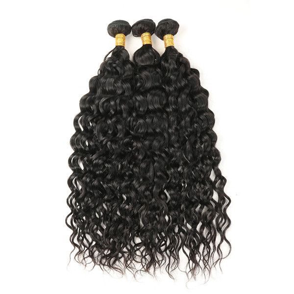 Indian Italy Curly Hair Weave 3 Bundles 100% Human Hair 10-28 Inch Natural Color