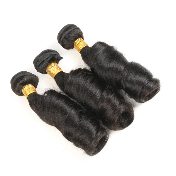 Peruvian Funmi Curly Hair Weave 3 Bundles 100% Human Hair 3 Bundles 12-28 Inches