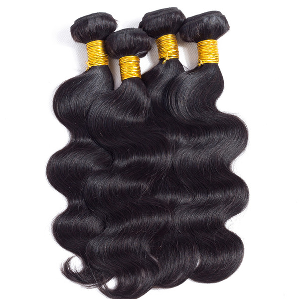 Brazilian Body Wave Virgin Hair 100g 4bundles Unprocessed Human Hair Weave Bundles Mink Brazilian Hair Sales Wholesale Hot Items Natural 1B