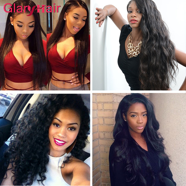 New Arrival Cheap Virgin Hair Bundles Brazilian Malaysian Cambodian Mongolian Kinky Curly Water Wave Straight Body Wave Human Hair Weaves