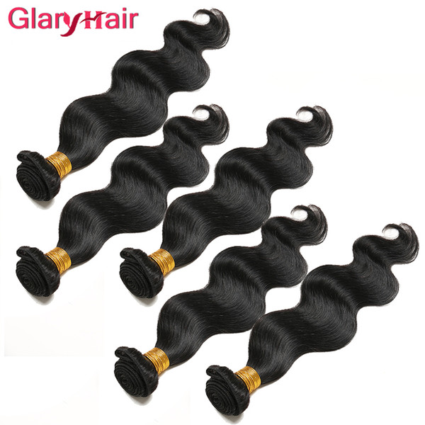 Most Popular Lady's Brazilian Virgin Hair Body Wave Hair Weaves Unprocessed Brazilian Body Wave Bundles 6pcs Malaysian Wavy 1B Cheap Hairs