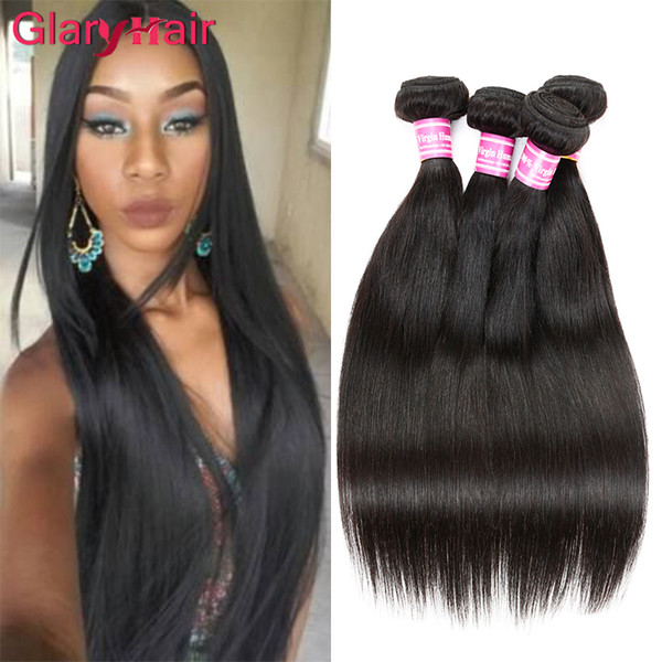 Wholesale 6 pcs Peruvian Hair Weave Bundles Unprocessed Indian Malaysian Cambodian Brazilian Virgin Hair Straight Raw Human Hair Extensions