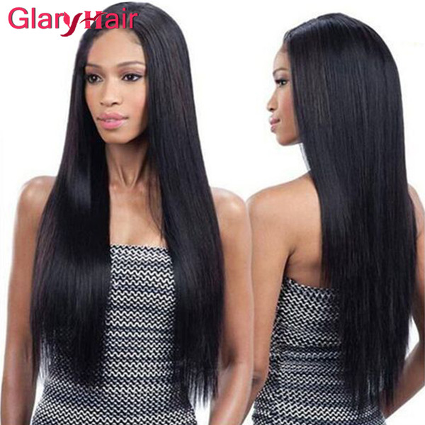 2017 Popular Hairstyles Cheap Brazilian Straight Virgin Human Hair Bundles 6pcs lot Remy Hair Extensions Hot Peruvian Hair Weave Color Black