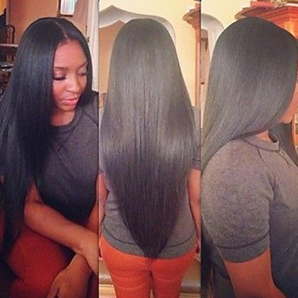 Brazilian Virgin Human Hair Bundle Malaysian Indian Peruvian Cambodian Mongolian Hair Bundles Natural Black Straight Health And Beauty Hair